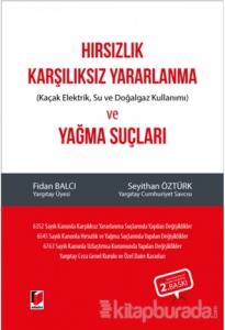 Hırsızlık Suçları: Karşılıksız Yararlanma ve Yağma (Ciltli)