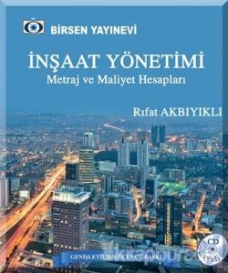 İnşaat Yönetimi Metraj ve Maliyet Hesapları