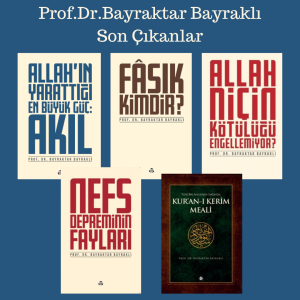 Prof.Dr.Bayraktar Bayraklı Son Çıkan Kitaplar Seti