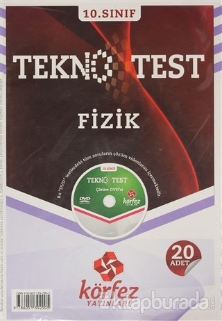 10. Sınıf Tekno Test Fizik (DVD'li)