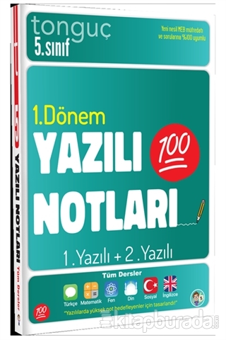 5. Sınıf Yazılı Notları 1. Dönem 1 ve 2. Yazılı