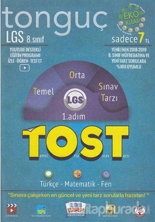 8. Sınıf LGS TOST 1. Adım