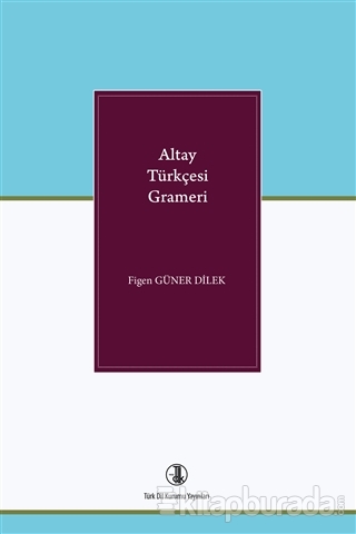 Altay Türkçesi Grameri