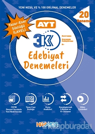 AYT 3K Edebiyat Denemeleri