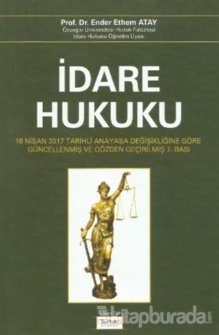 İdare Hukuku (Ciltli)