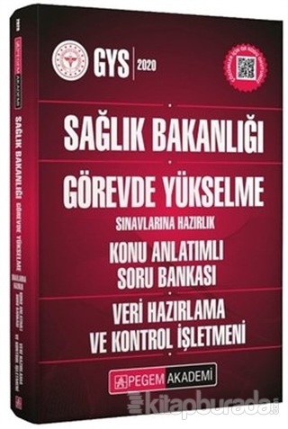 Veri Hazırlama ve Kontrol İşletmeni-GYS 2020 Sağlık Bakanlığı Görevde Yükselme Sınavlarına Hazırlık